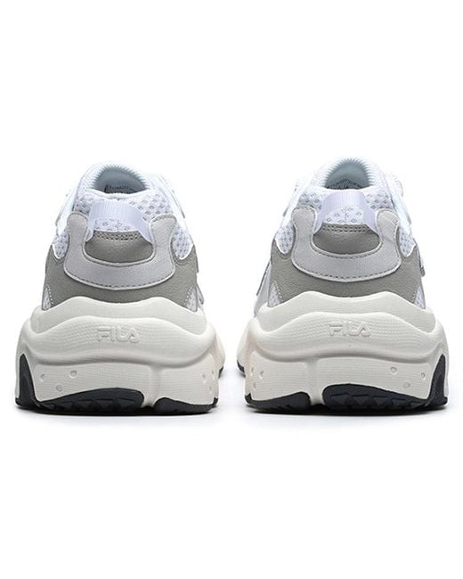 Fila White X Raccoon Sneakers for men