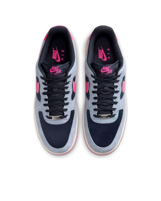 Nike Blue Air Force 1 '07 Lx 'Dark Obsidian Ashen Slate' for men
