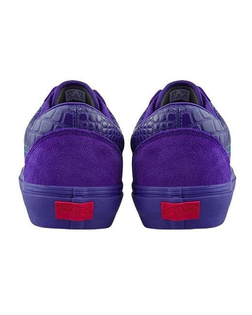 Vans Purple Old Skool Vlt Lx 'Croc Skin for men