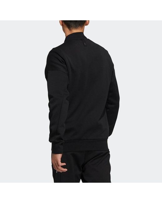 Adidas Blue Martial Arts Series Stand Collar Sports Jacket for men
