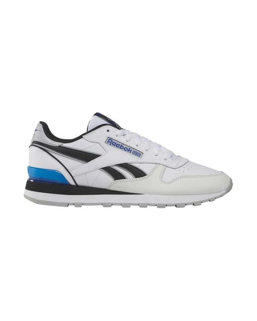 Reebok Blue Classic Leather Clip for men