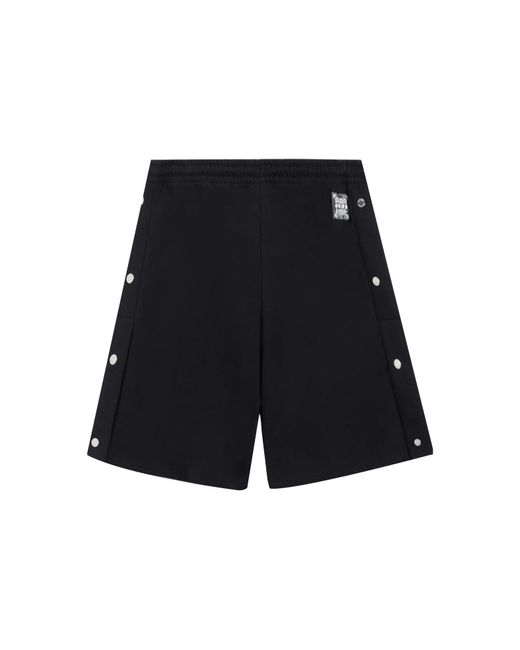 Li-ning Black Badfive Embroidered Logo Shorts for men