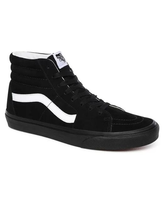 Vans Black Sk8-Hi 'Pig Suede for men