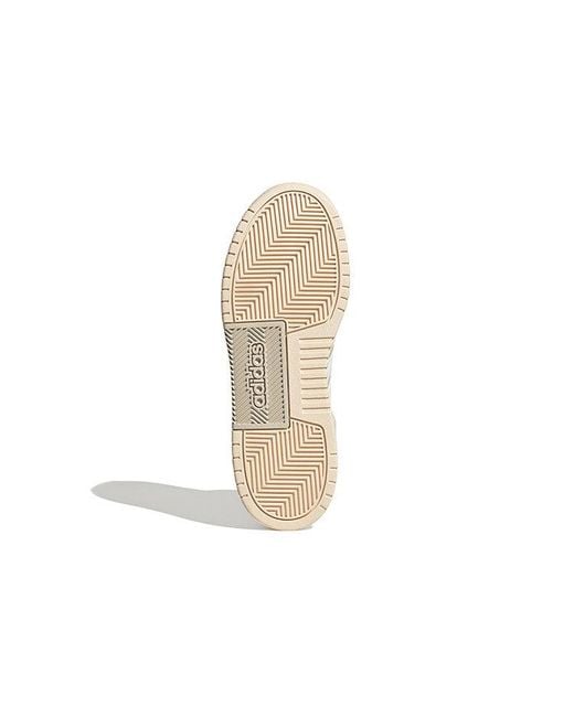 Adidas White Neo 100Db Mid Basketball Shoes 'Chalk' for men