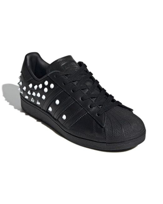 Adidas Black (Wmns) Superstar 'Studs'