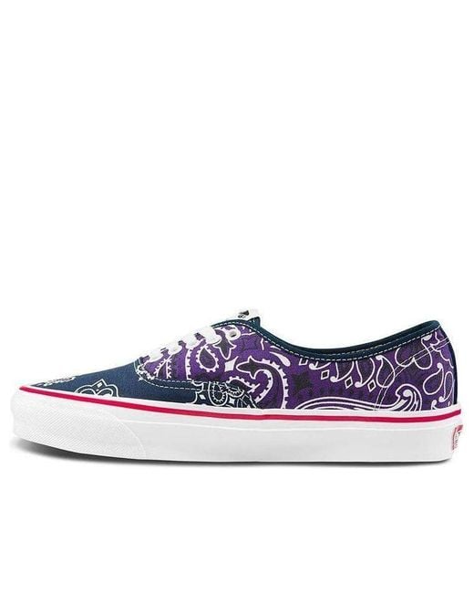 Vans Blue Bedwin & The Heartbreakers X Authentic 'Bandana Pack for men