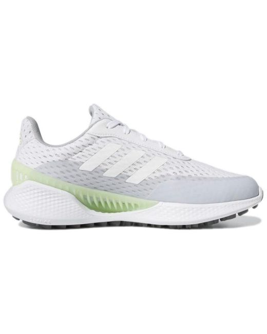 Adidas White (Wmns) Summervent Spikeless Golf Almost Lime'