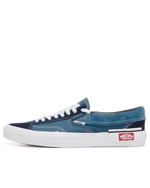 Vans Blue Classic Slip-On Cap 'Parisian Night Reflective' for men