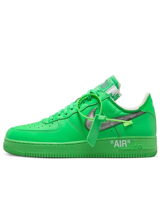 Nike Green X Off- Air Force 1 Low 'Brooklyn' for men