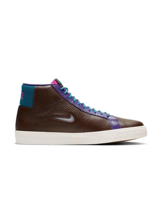 Nike Brown Zoom Blazer Mid Premium Sb 'Pacific Northwest' for men