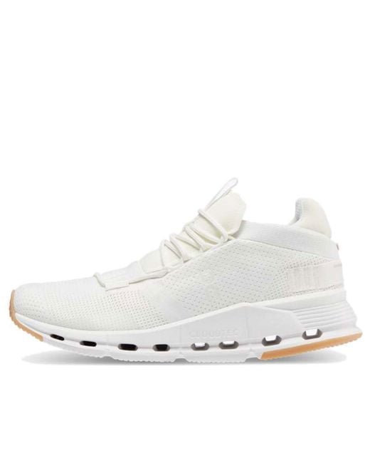 On Shoes White (Wmns) Cloudnova 'Undyed'