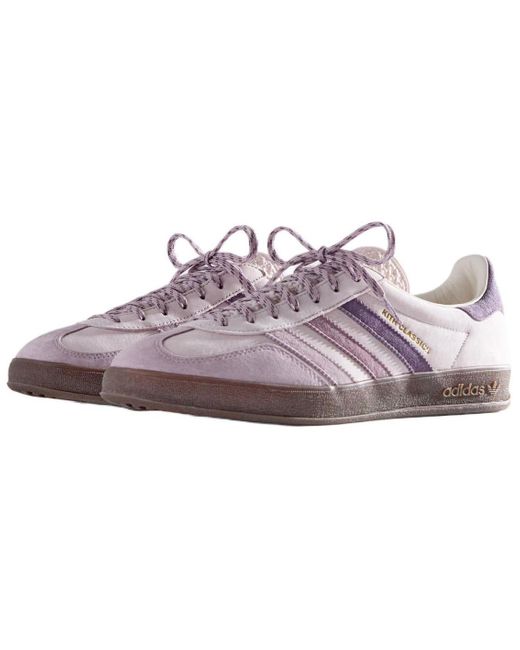 Adidas Purple X Kith Gazelle 'Ash' for men