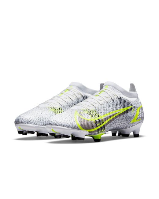 Nike Green Mercurial Vapor 14 Pro Fg 'Metallic Volt' for men