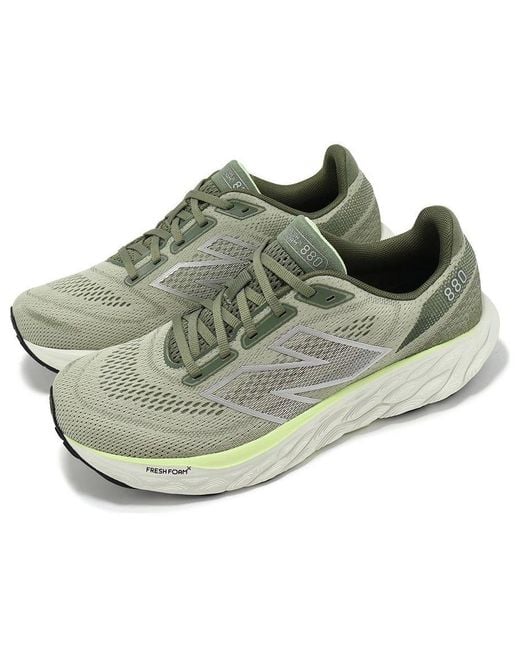 New Balance Green Fresh Foam X 880V14 'Olivine Metallic Limelight' for men