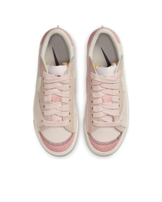 Nike White (Wmns) Blazer Low '77 Jumbo 'Light Soft'