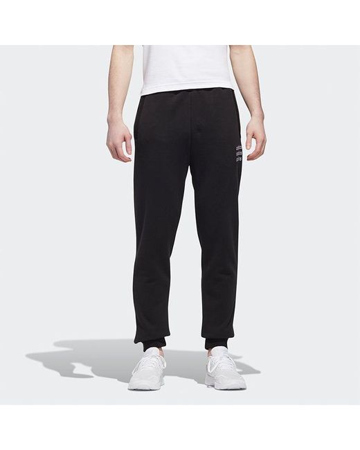 Adidas Black Neo M C Tp Bundle Feet Sports Long Pants for men