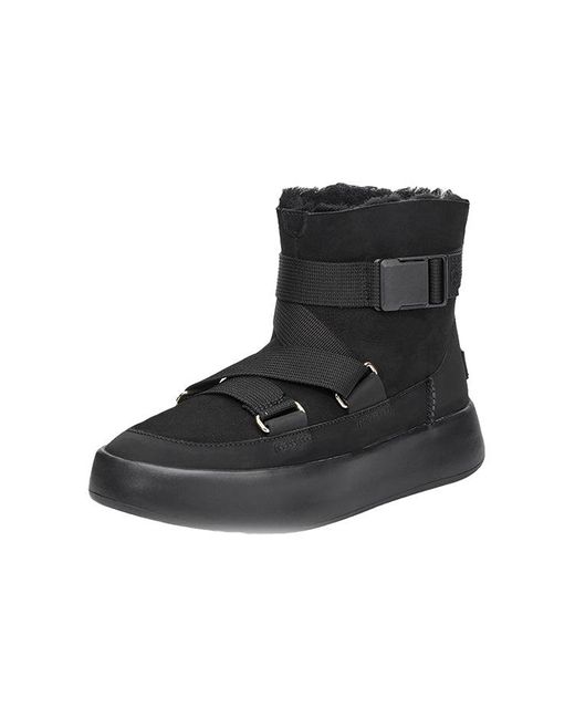 Ugg Black (Wmns) Classic Boom Buckle Snow Boots