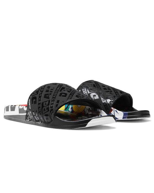 Reebok Blue Blackeyepatch X Classic Slide