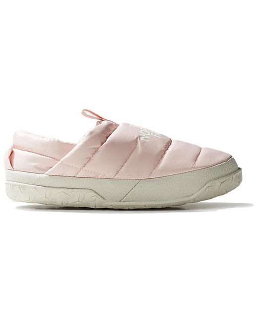 The North Face Pink (Wmns) Nuptse Mules Moss'