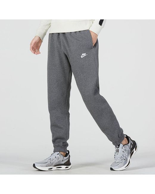 Nike Gray As M Nsw Club Pant Cf Bb Logo for men