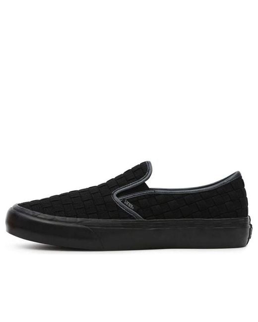 Vans Black Curren X Knost X Slip-On Sf for men