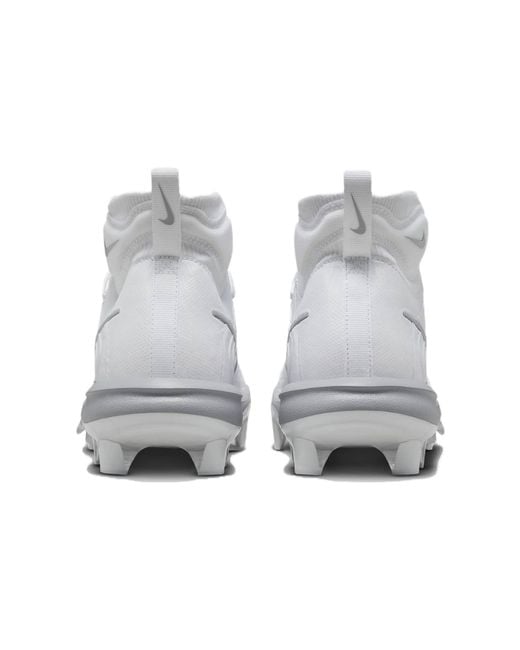 Nike White Alpha Huarache Nxt Mcs Wolf' for men