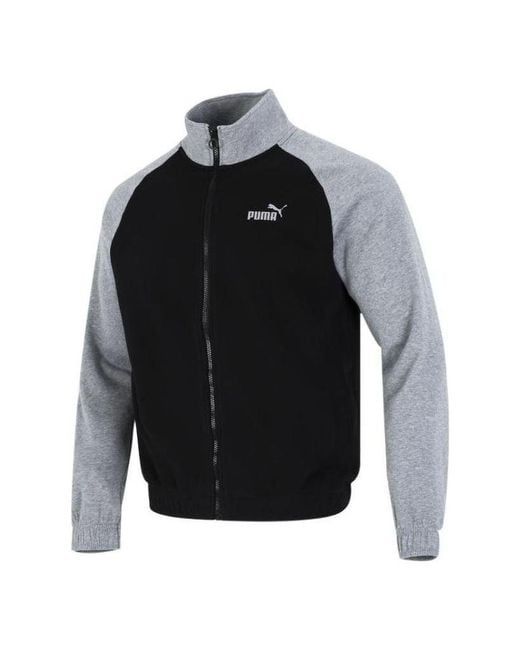 PUMA Black Casual Jacket for men