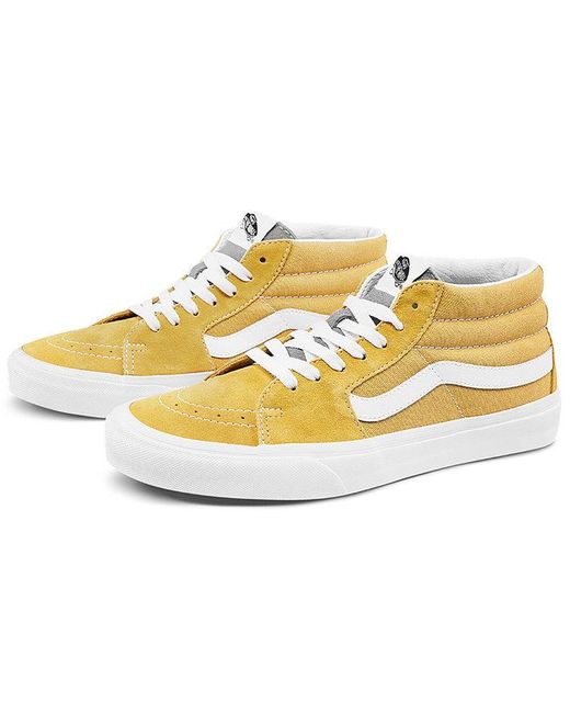 Vans Yellow Sk8-Mid for men