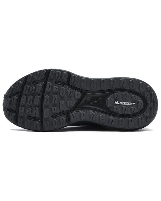 Fila Black Explorer Running Shoes for men