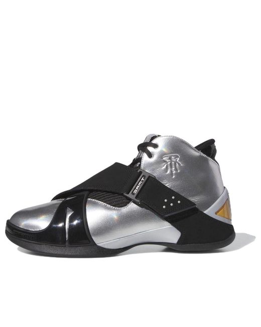 Adidas Black T Mac 5 Basketball Shoes 'Platinum' for men