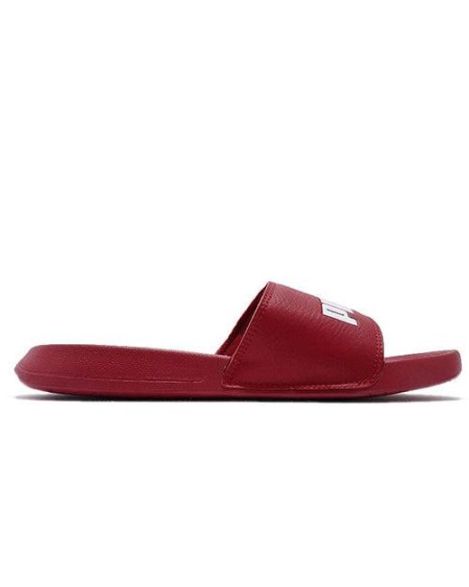 PUMA Red Popcat Sandal Slippers for men