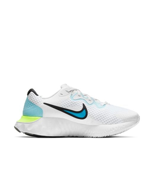 Nike White Renew Run 2 'Volt' for men