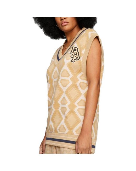 PUMA Natural X Dapper Dan Knit Vest Ginger Root for men