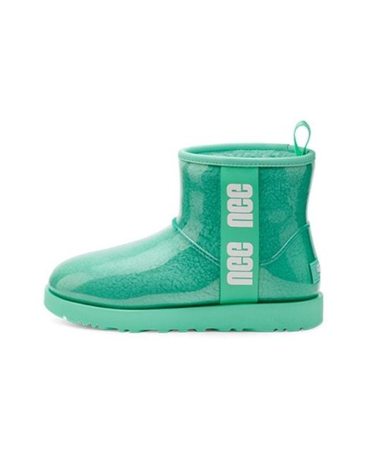 Ugg Green Classic Clear Mini