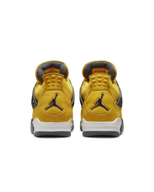 Nike Yellow 4 Retro 'Lightning' 2021 for men