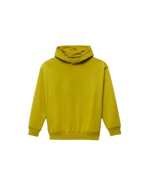 Adidas Yellow Basketball Hoodie 'Pulse' for men