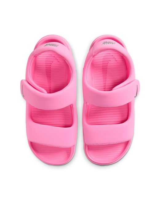 Nike Pink (Wmns) Calm Sandals 'Hyper'