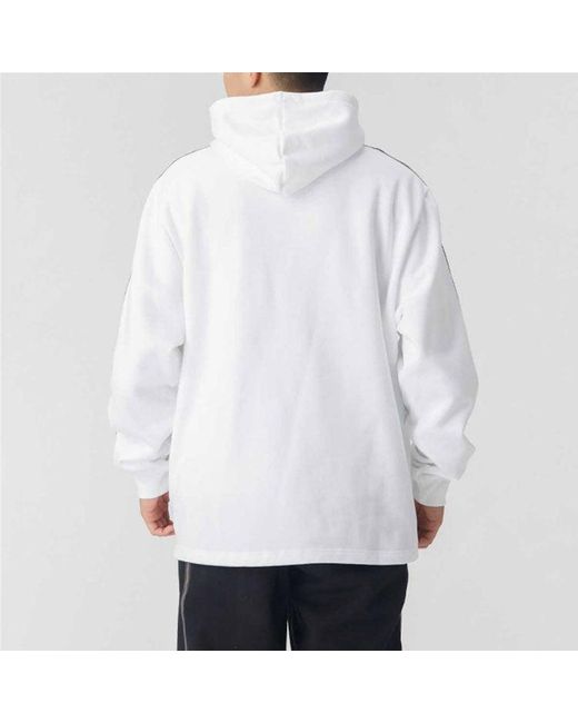 PUMA Gray Bronzing Printing Fleece Lined Stay Warm Hooded Knit for men