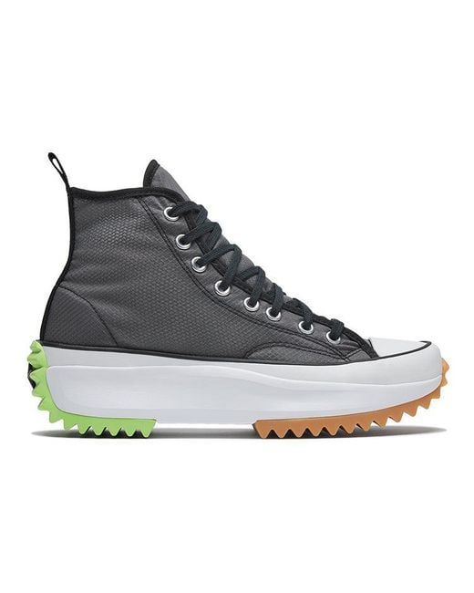 Converse Blue Run Star Hike High 'Concrete Heat for men