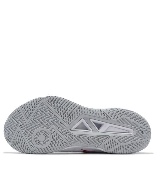 Asics White Gel-Tactic 12 2E Wide Pure' for men