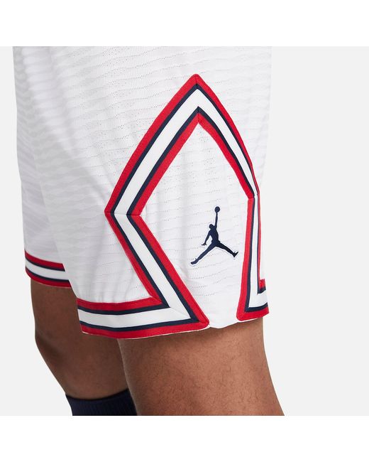 Nike White Paris-Saint Germain 21/22 Fourth Vapor Match Short for men