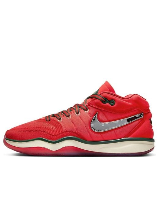 Nike Red Zoom Gt Hustle 2 'Christmas' Dj9405-601 for men