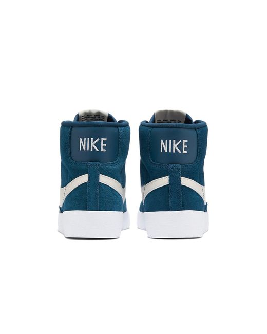 Nike Blue (Wmns) Blazer Mid Vintage Suede