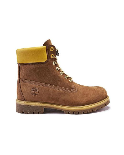 Timberland Brown 6 Inch Premium Wide-fit Boot for men