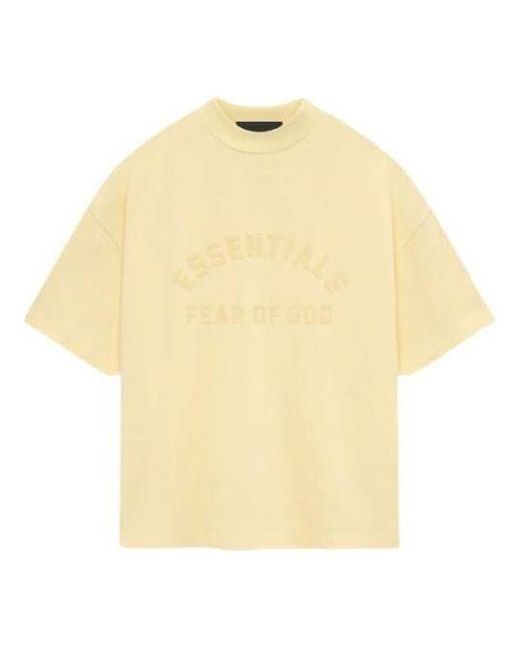 Fear Of God Natural Heavy Jersey Short-Sleeve Tee 'Garden' for men