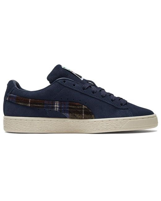 PUMA Blue Suede Classic Flannel Sneakers for men