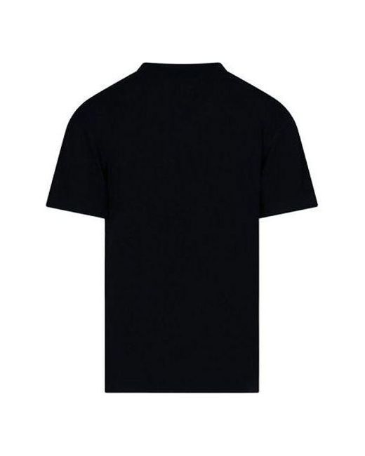 Palm Angels Black Ss21 Hong Kong Sprayed Logo T-Shirt for men