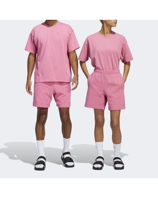 Adidas Pink X Pharrell Basic Sports Shorts