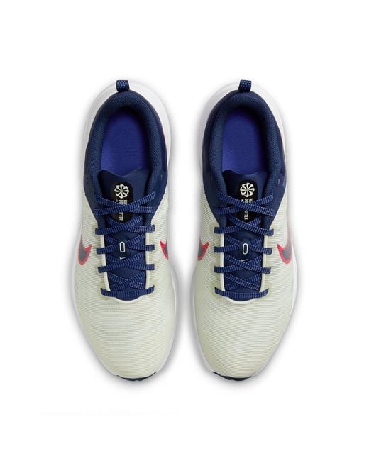 Nike Blue Downshifter 12 Road Running Shoes Midnight' for men