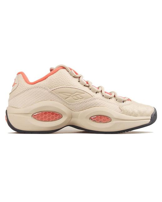 Reebok Natural Question Low 'Exotic Leathers' for men